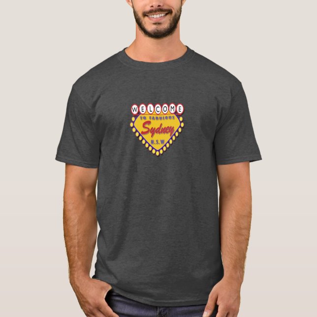 Accueil au T-shirt de Sydney (Devant)
