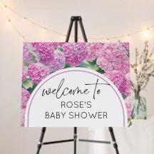 Accueil Baby shower Hydrangea rose