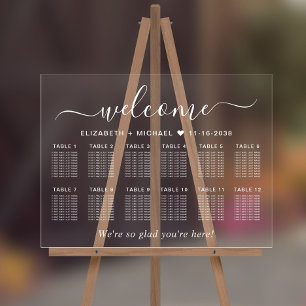 Accueil Chic Blanc 12 Table Mariage Places