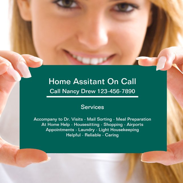 Accueil Compagnon Cartes de visite (Créateur téléchargé)