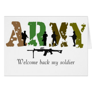 Accueil de retour mon soldat