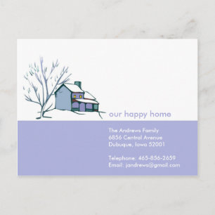 Accueil d'hiver Faire-part mobile