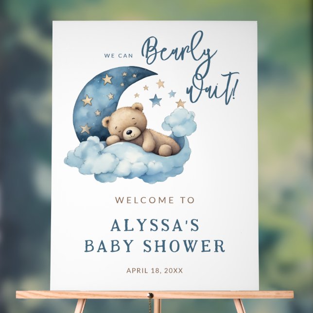 Accueil du Baby shower d'attente rapide (Neutre)