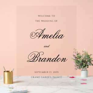 Accueil du Mariage de script noir transparent
