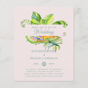 Accueil Feuille Tropical le moins cher Mariage Lua