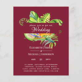 Accueil Feuille Tropical le moins cher Mariage Lua