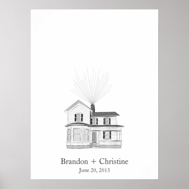 Accueil flottant Empreintes digitales Livre d'or (Devant)