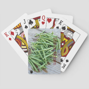 Accueil Haricots verts cultivés Cartes de jeu clas