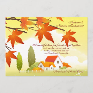 Accueil Invitation d'automne