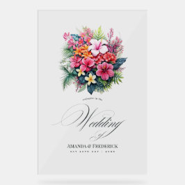 Accueil Mariage floral tropical