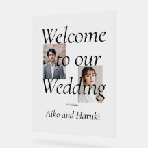 Accueil Mariage photo élégant