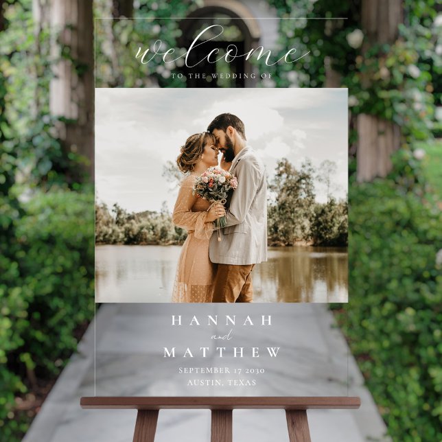 Accueil Mariage photo moderne élégant (Créateur téléchargé)