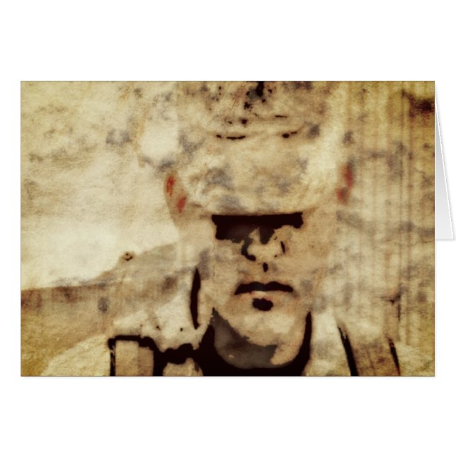 Accueil & Merci Carte de voeux militaire (Devant horizontal)