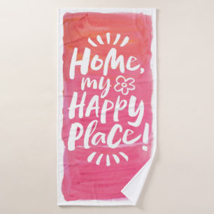 ACCUEIL mon Happy Place! aquarelle Rose Joie