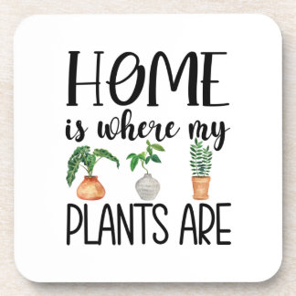 Accueil où mes Plantes sont Dessous de verre