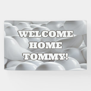 Accueil personnalisé Vinyl Banner 3' x 5' Bannière