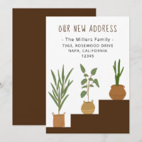 Accueil Plantes Pots Nouvelle adresse Faire-part d