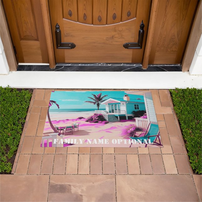accueil porte d'entrée tapis extérieur personnalis (De plein air)