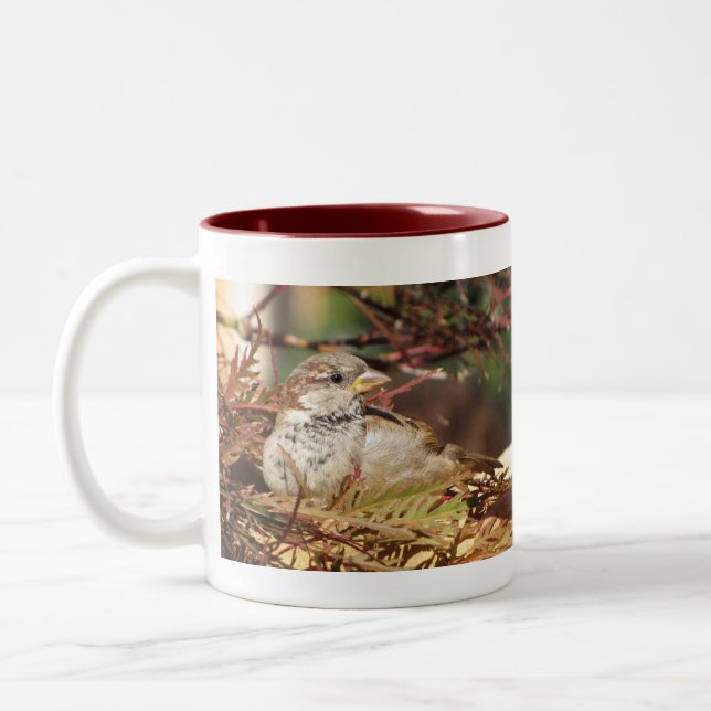 Accueil Pour Les Fêtes Mug (Gauche)