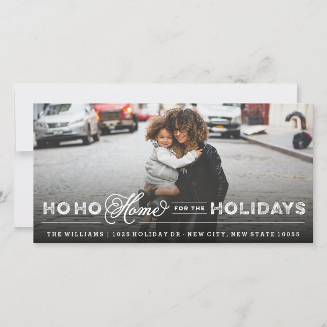 Accueil Pour Vacances Faire-part mobile Photo (Devant)