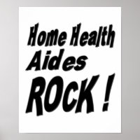 Accueil Santé Aides Rock! Impression de l'affiche