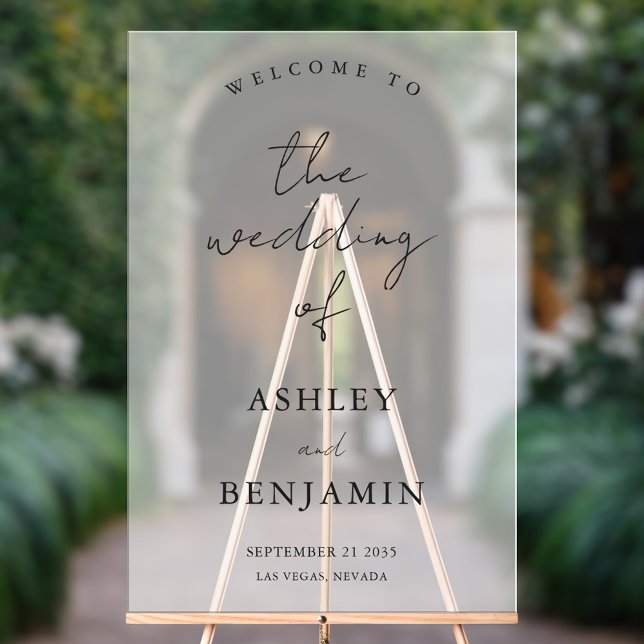 Accueil simple Elegant Mariage givré (Créateur téléchargé)