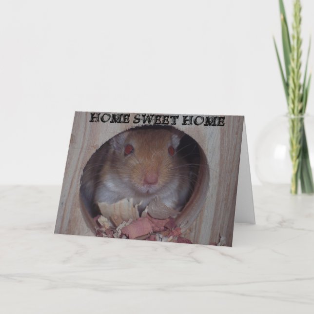 ACCUEIL SWEET HOME Carte "Missing You" (Devant)