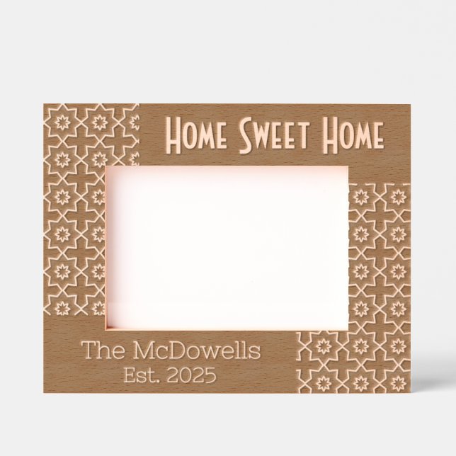 Accueil Sweet Home Moderne Thème Cadre Etché (Recto)