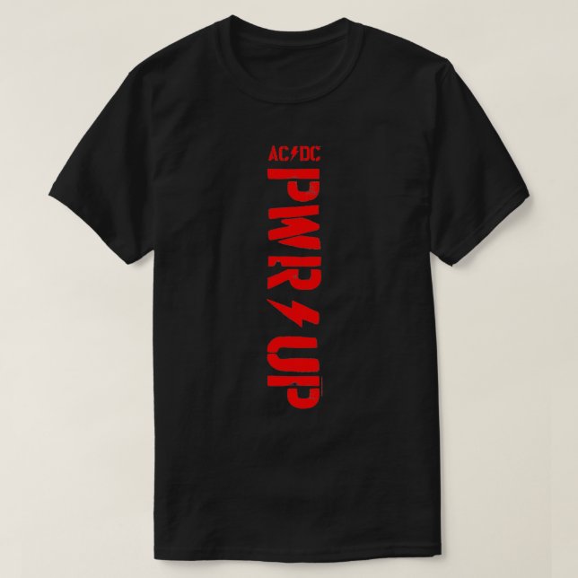 ACDC  PWR UP  T-Shirt (Design vorne)