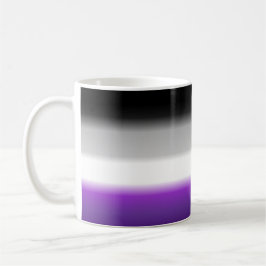 Ace asexual Gradient Pride Flag: Horizontaler Stre Kaffeetasse