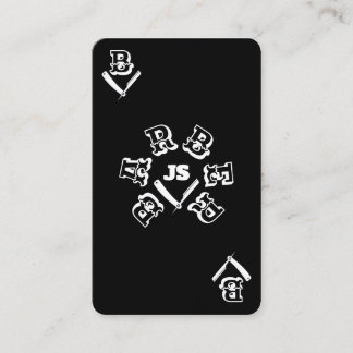 Ace-Card-Stil gegenüber Visitenkarte