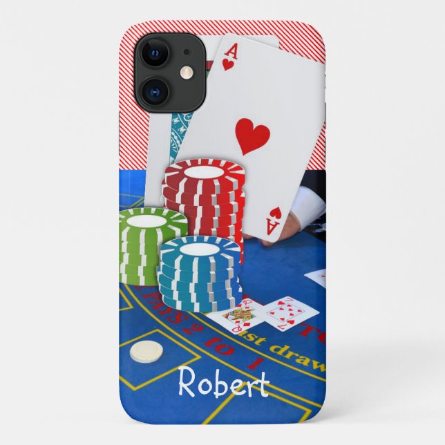 Ace Cards iPhone Case (Rückseite)