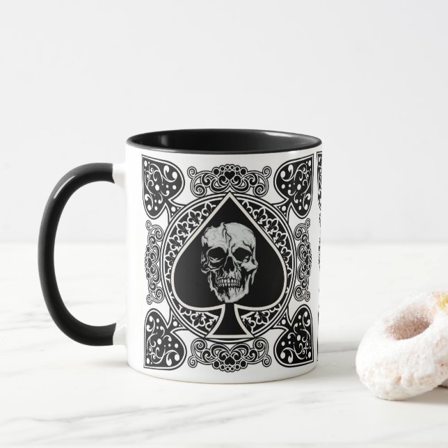 Ace De Pique Coffee Mug (Avec donut)