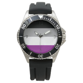 Ace-Flag (Asexualität) Armbanduhr