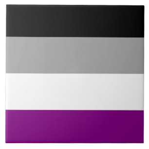 Ace-Flag (Asexualität) Fliese