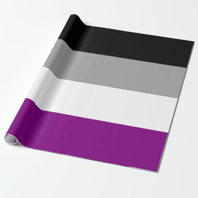 Ace-Flag (Asexualität) Geschenkpapier (Ungerollt)