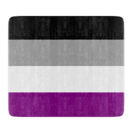 Ace-Flag (Asexualität) Schneidebrett
