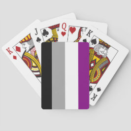 Ace-Flag (Asexualität) Spielkarten
