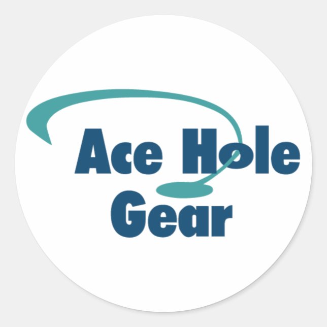 Ace Hole Gear Sticker (Vorderseite)