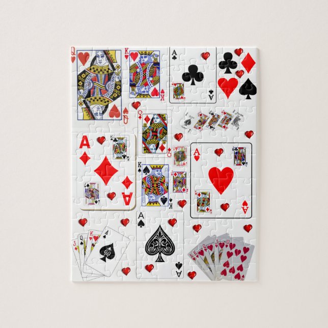 Ace Jouer Cartes Jigsaw Puzzle Daisy (Vertical)