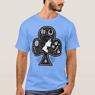 Ace of Clubs — Lady Luck Cameo T-Shirt