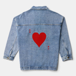 Ace of Hearts Big Liebe Jeansjacke