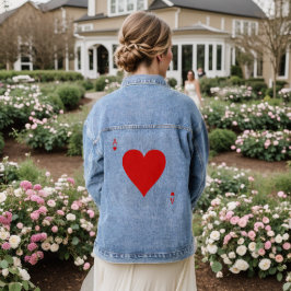 Ace of Hearts Big Liebe Jeansjacke
