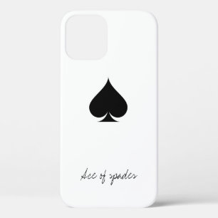 Ace of Spades iPhone 12 Fall Anzug der Karte title_seo2