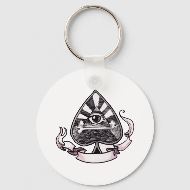 Ace of Spades Schlüsselanhänger (Vorderseite)