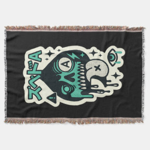 Ace of Spades — Tropfen-Skull Katakana Decke