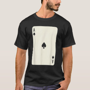 Ace Playing Card Paare Halloween Costu T-Shirt