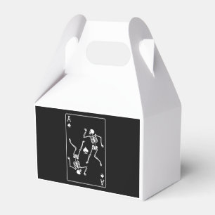 Ace Poker Card Kartenspielen Skelett Geschenkschachtel
