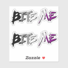 Ace Pride Beiss mich Aufkleber