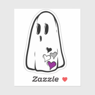 Ace Pride Ghost Aufkleber